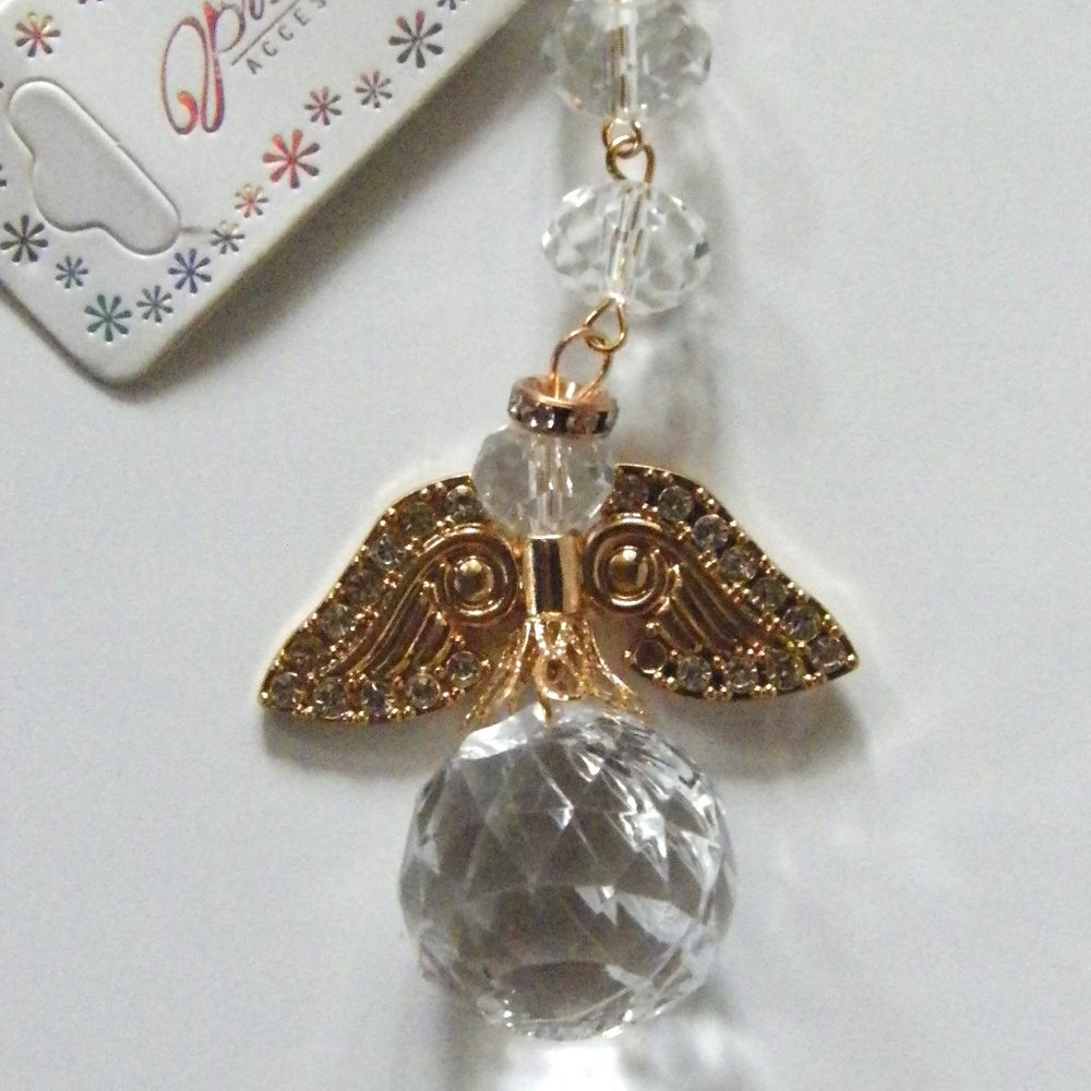 Princess Accessories Gold Angel Keyring - Picture 2 of 3